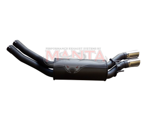 Holden VY - VZ V8 Adventra 2 1/2in Dual Rear Muffler