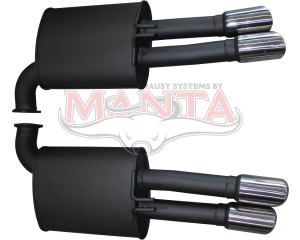Holden WM Statesman V8 6.0L 3in Dual Rear Mufflers (Pair)