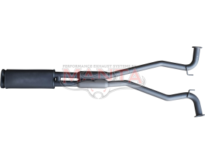 VE-VF Sedan/Wagon V8 HSV & SS 2 1/2in Dual Centre With Hot Dogs + Centre Muffler