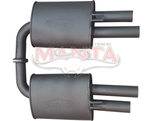 Holden Commodore VE SDN V8 6.2L E3 HSV 2 1/2in Dual Rear Mufflers