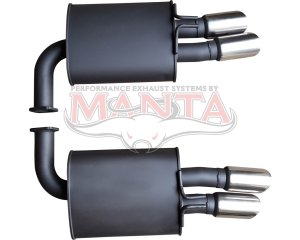 Holden Commodore VE, VF Sedan, Wagon V8 6.0L HSV & SS 2 1/2in Dual Rear Mufflers