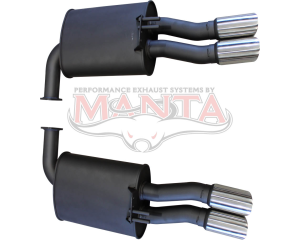 Holden Commodore VE SS+Maloo Ute V8 6.0L 2 1/2in Dual Rear Mufflers (Pair)