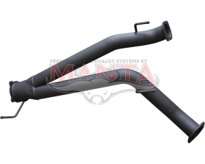 Toyota LandCruiser VDJ200 Wagon Dual 3in-Single 4in Centre Pipe only
