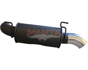 LandCruiser VDJ200 Wagon 4in Rear Muffler only