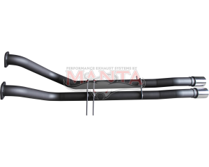 Ford Falcon BA BF FG XR8 XR6 Turbo &  Pursuit Ute 2 1/2in Dual Tail Pipes