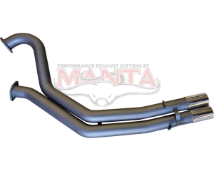 Holden Commodore VT - VZ Wagon - Ute 3in Dual Rear Tail Pipe With Polished Tips