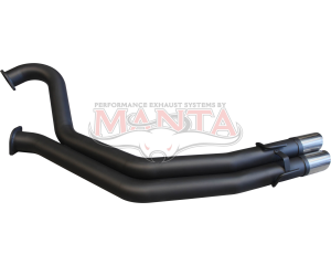 VT - VZ Sedan 3in Dual Rear Tail Pipes With Polished Tips
