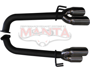 Holden Commodore VE Sedan, Wagon V8 6.0L HSV & SS 2 1/2in Dual Rear Tail Pipes