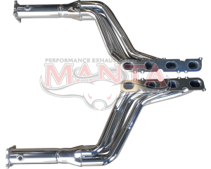 Mercedes Benz C63 W204 V8 1 3/4in 4 into 1, Tuned Length, 3in Outlet Headers, Ceramic Coated