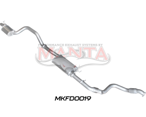 Ford Territory SZ 2.7L With Cat OE Exit