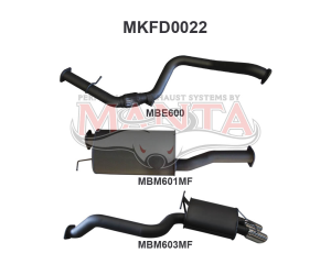 Territory SZ 2.7L Without Cat Twin Exit