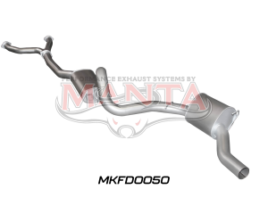 Ford Falcon EA - AU V8 Sedan 3in CatBack Muffler/Muffler