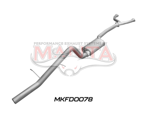 Ford Falcon AU V8 Ute 3in CatBack Muffler/Tailpipe