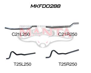 Ford Falcon XR, XT, XW, XY Ute, Wagon Extractors Back System