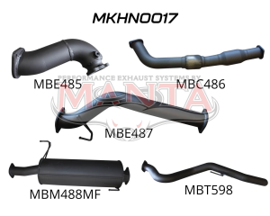 Holden Rodeo RA 3.0L SWB CRD With Cat & Muffler