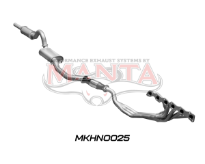 Holden Commodore VL Commodore 3.0L 6 Cylinder 3in With Extractors Muffler/Muffler