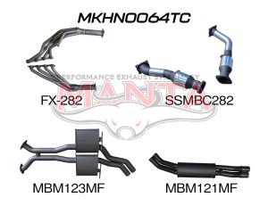Holden Commodore VP VR VS Sedan 5L V8 IRS 2.5in With Extractors Muffler