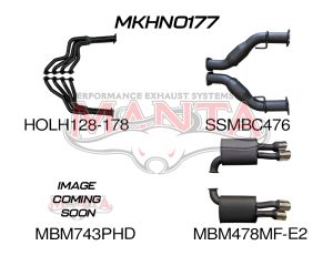 HSV VE E2 Sedan Wagon 3in With 1 7/8 in Extractors Hotdog/Muffler