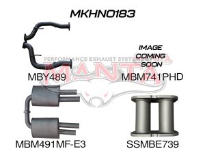 HSV VE E3 SDN Wagon 2.5in Catback Hotdog/Muffler
