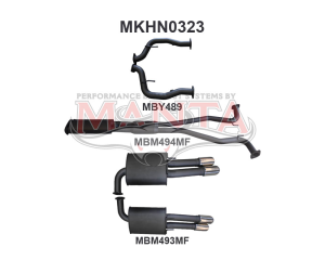 HSV WM Grange 2.5in Catback Muffler/Muffler