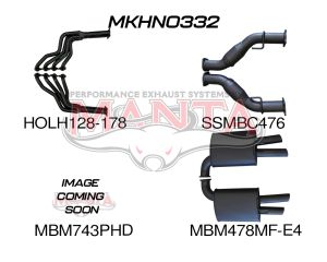 VF HSV V8 Sedan Wagon 3in With 1 7/8 in Extractors Hotdog/Muffler