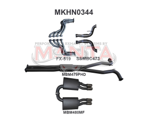 Holden Commodore VF Ute V8 3in With 1 7/8 in Extractors Hotdog/Muffler