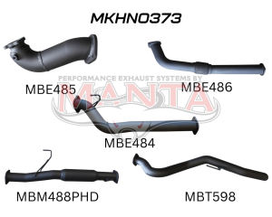 Holden Commodore COLORADO RC 3.0L 08 - 10 LWB WITHOUT CAT & WITH HOTDOG