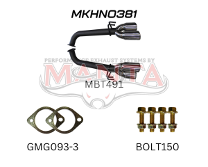 Holden Commodore VE Sedan, Wagon V8 6.0L HSV & SS 2.5in Dual Rear Tail Pipes Axle Back Kit