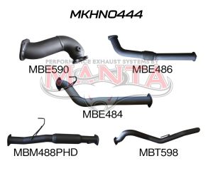 Holden Commodore Colorado RC 3.0L 10 - 12 LWB Without Cat & With Hotdog