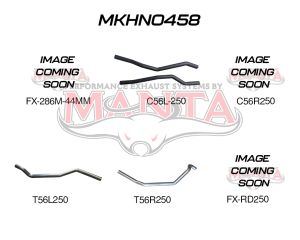 HQ-HZ UTE & PVAN TUNED HEADERS & 2 1/2 SYSTEM EARLY 307 - 350 CHEV ENGINE 44MM PRIMARYS