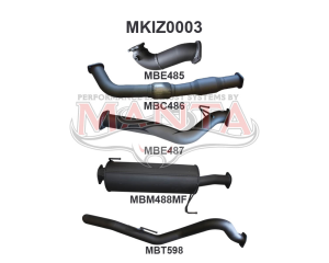 Isuzu DMAX 3.0L 08 - 10 SWB With Cat