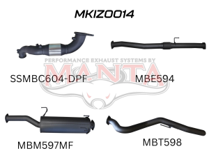 Isuzu D-Max Jan 2017 - 2020 3.0L TURBO BACK WITH CAT