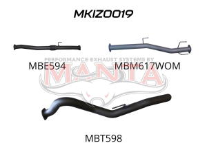 Isuzu D-Max 2020 ON 3.0L DPF BACK
