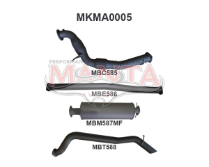 Mazda BT50 B32P 3.2L With Cat