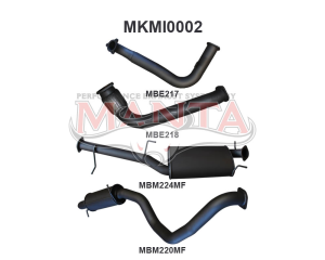 Mitsubishi Pajero NS NT 3.2L Auto 06 - 08 Without Cat