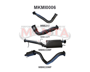 Mitsubishi Pajero NS Auto only 3.2L 06 - 08 Without DPF