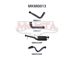 Mitsubishi PAJERO NS AUTO ONLY 3.2L 06-08 Without CAT