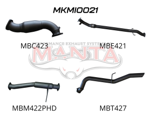 Mitsubishi Triton MN Manual 4X4 2.5L CRD With Cat & Hotdog