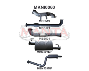Nissan Pathfinder R51 2.5L SPANISH With Cat