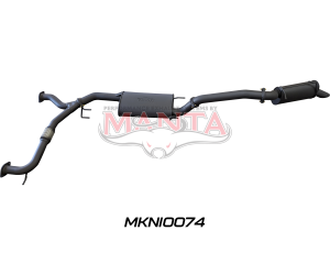 Nissan Patrol Y62 V8 5.6L Wagon 3in Catback With Muffler