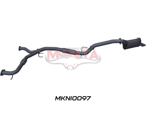 Nissan Patrol Y62 V8 5.6L Wagon 3in Catback With Hotdog/Muffler