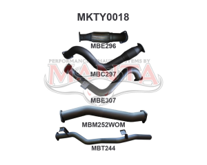 Toyota Landcruiser VDJ78 V8 Troop Carrier 3in With Cat & WOM