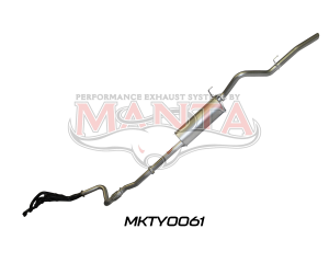Toyota Landcruiser Hilux LN147 LN167 LN172 5L 3.0L Diesel Extractors & 2.5in Exhaust System