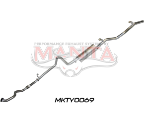 Toyota HZJ75, 78 Landcruiser 2.5in off Manifold