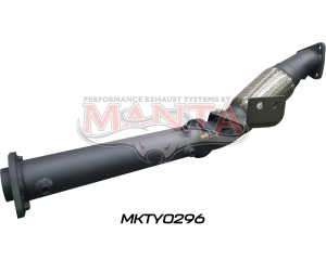 VDJ76/78/79 V8 3in NO CAT DPF REPLACEMENT - will suit all exhaust systems including factory