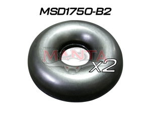 (Pack 2) 1 3/4in Mild Steel Donut