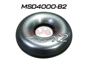 (Pack 2) 4in Mild Steel Donut