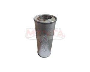 3in, 5in Round Centre/Centre, 14in (350mm) Long, Megaflow Muffler - Medium - Aluminised Steel
