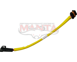 Holden O2 Sensor Extension Loom - Suits VY V8 Commodore - Black and Flat/Oval