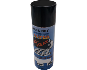 Matt Black Spray Can High Temp 800 deg C